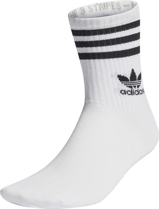 Produktbild adidas Mid Cut Crew Socken, 3 Paar (M)