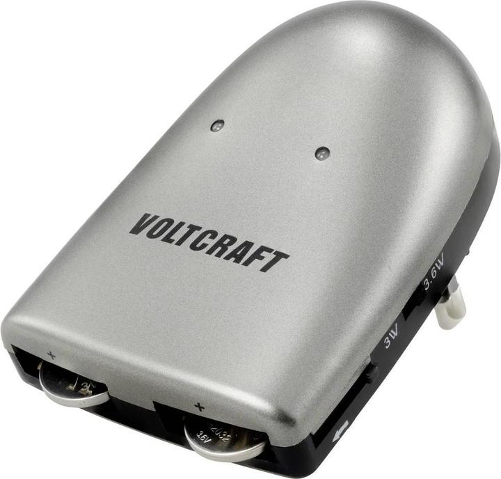 Produktbild Voltcraft Knopfzellen-Ladegerät (1 Stk., Ladegerät ohne Akku)