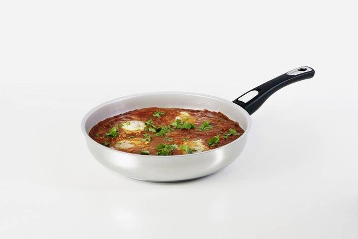 Produktbild Genius Pfanne 2-tlg., Ø 28 cm (28 cm, Pfannenset + Topfset, Edelstahl)