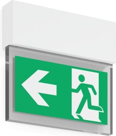 Actual product image RZB LED escape sign luminaire (IP40)