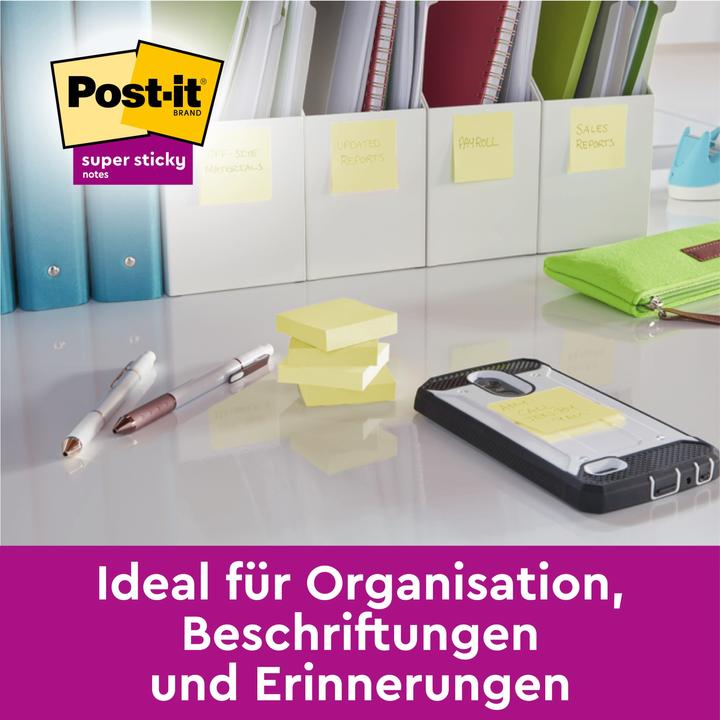 Produktbild Post-it Super Sticky Z-Notes (76 x 76 mm)