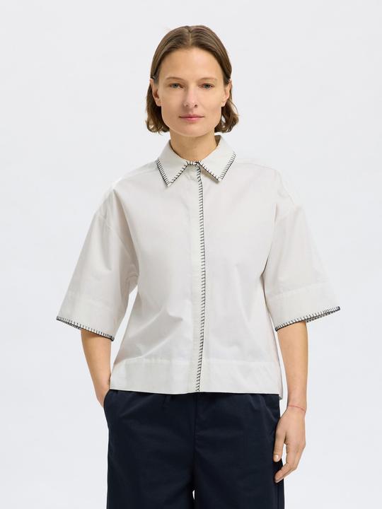 Produktbild Selected Femme Kurzarm Crop-Bluse (40)