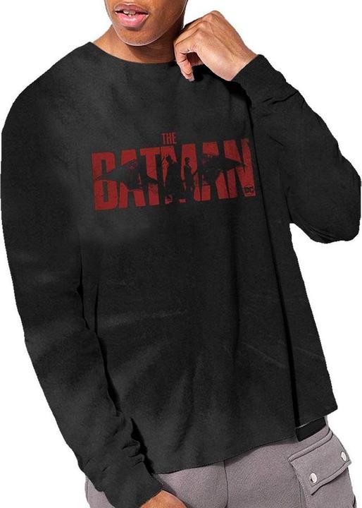 Batman TShirt Logo Langärmlig