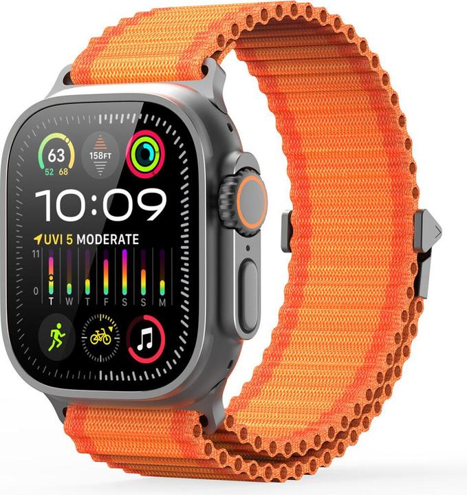 Actual product image Dux Ducis Ersatzarmband (44 mm, 45 mm, 42 mm, 49 mm, skin-friendly nylon)