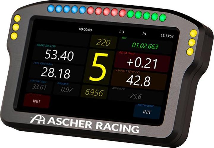Productafbeelding Ascher Racing Dashboard 4"