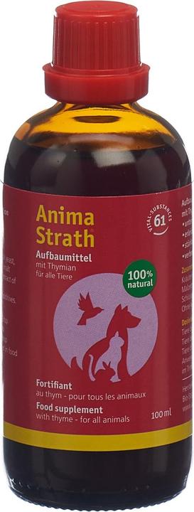 Actual product image Anima-Strath Aufbaumittel mit Thymian (Dog, 100 ml)
