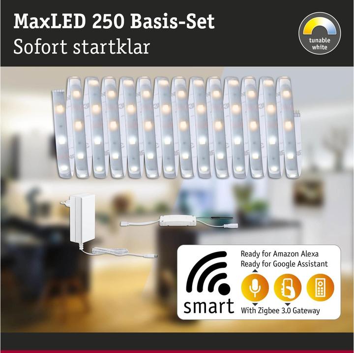 Image du produit Paulmann MaxLED 250 Stripe Set (Blanc, 500 cm, Intérieur)