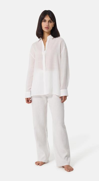 Image du produit Cash-Mere Chemisier Ramie style oversize (L)