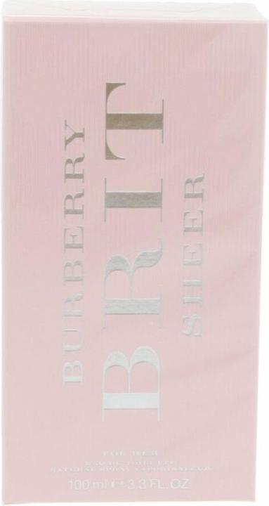 Produktbild Burberry Brit Sheer (Eau de Toilette, 100 ml)