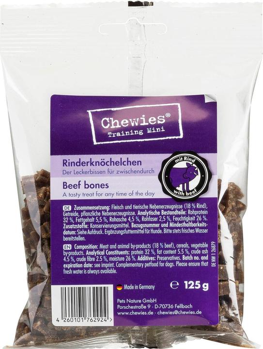 Produktbild Chewies Mini Knöchelchen (Adult, 12 Stk., 125 g)