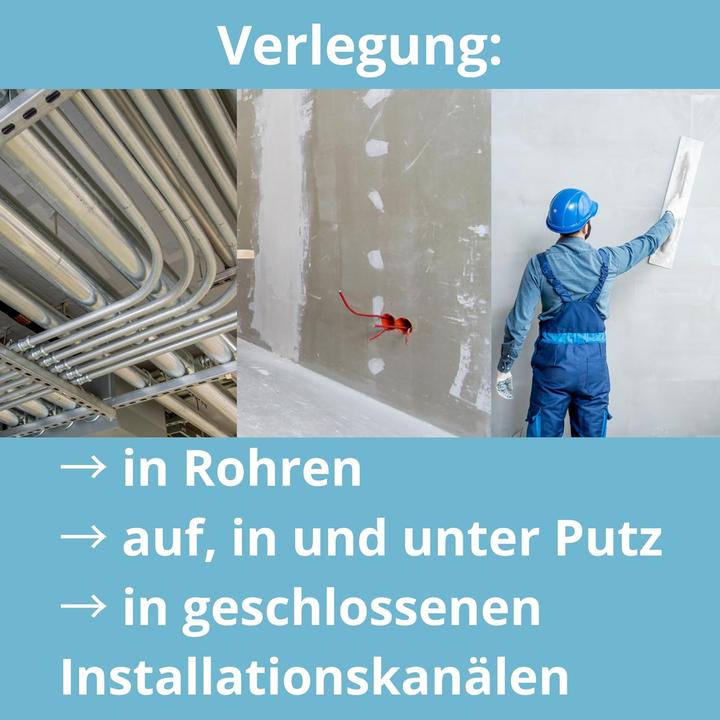 Image du produit Kalitec 10 mètres H05V-K 0,75 mm² vert Câble de câblage I Conducteur flexible I PVC Conducteur unique I (10 m)