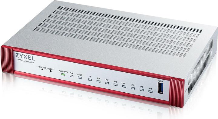Zyxel USGFLEX 100HP Security Bundle Firewall 1x Gbit PoE+