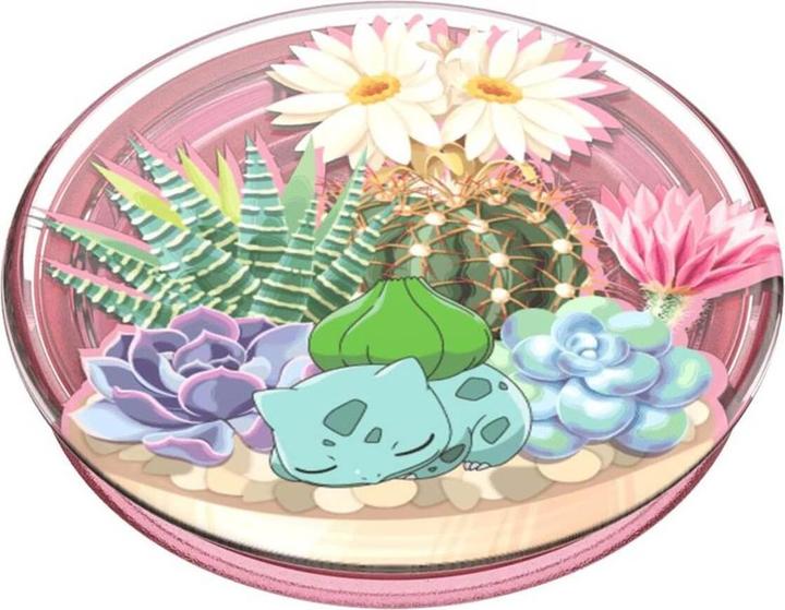 Actual product image PopSockets PopGrip Premium Bulbasaur Terrarium