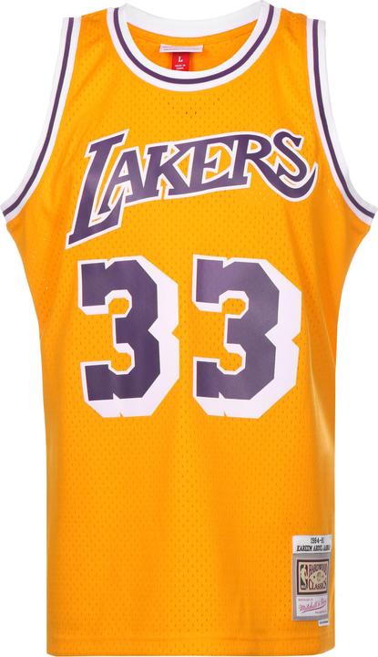 Immagine prodotto Mitchell & Ness Maglia Swingman La Lakers 198485 Kareem Abduljabbar (M)