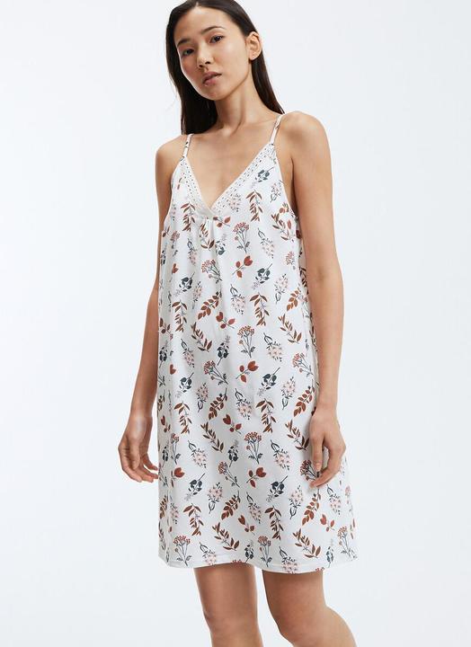 Produktbild La Redoute Collections Bedrucktes Nachthemd aus Baumwolljersey (38)