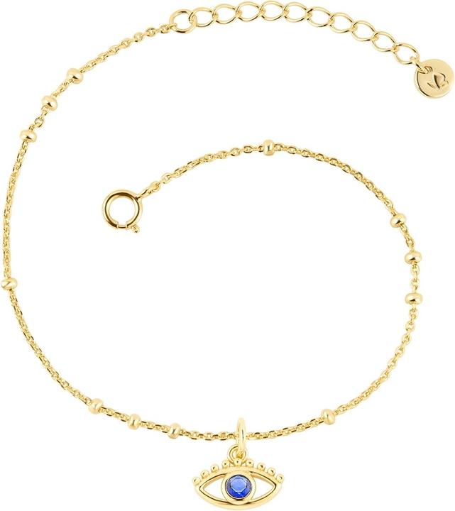 Produktbild Glanzstücke München Damen Armband Allsehendes Auge Sterling Silber - 34666 (17 cm, Sterling Silber)