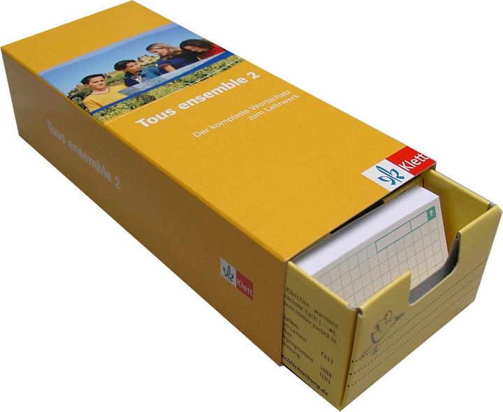 Produktbild Tous Ensemble 2. Vokabel-Lernbox (Deutsch, Französisch, 2006)