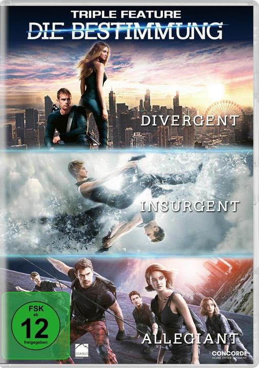 Produktbild Die Bestimmung - Triple Feature (DVD, 2017, Deutsch)