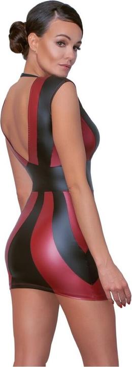 Productafbeelding Cottelli Collection Jurk rood/zwart S (S)