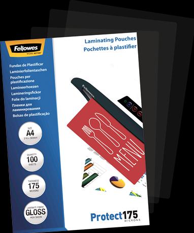 Actual product image Fellowes Protect 175 (A4, 100 Piece, 175 µm)