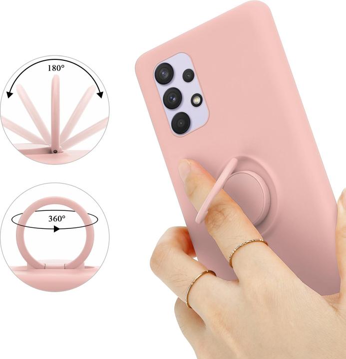 Actual product image Cadorabo TPU Liquid Ring Silicone Case Cover (Samsung Galaxy A33 5G)