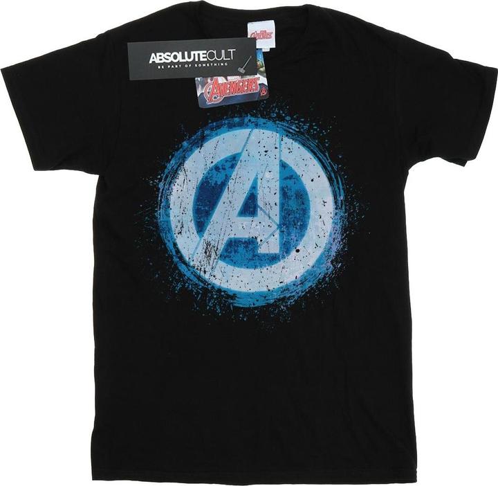 Immagine prodotto Avengers Glowing Logo Maglietta Ragazzi (140, 146)