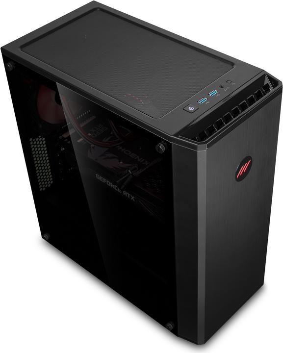 Image du produit Mifcom TEMPEST RTX3060 Ti Ryzen 5 (AMD Ryzen 5 5600X, 16 Go, 1000 Go, GeForce RTX 3060 Ti)