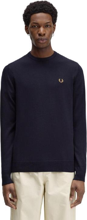 Produktbild Fred Perry Classic Crew Neck Jumper Navy (L)