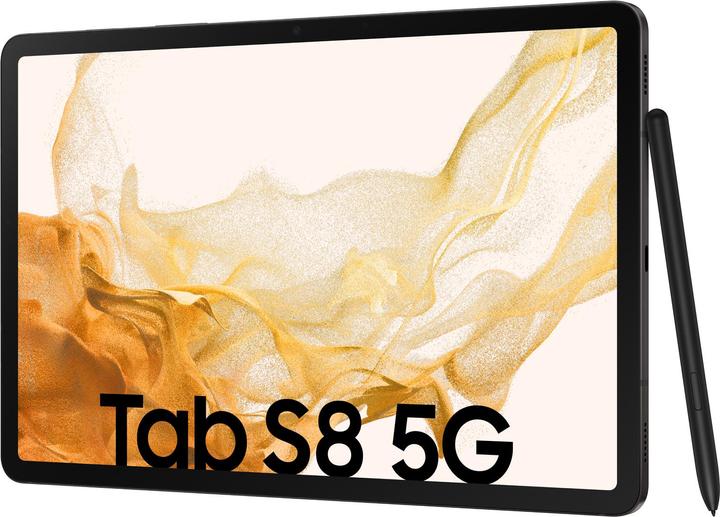 Image du produit Samsung Galaxy Tab S8 (5G, 11", 128 Go, Graphite)