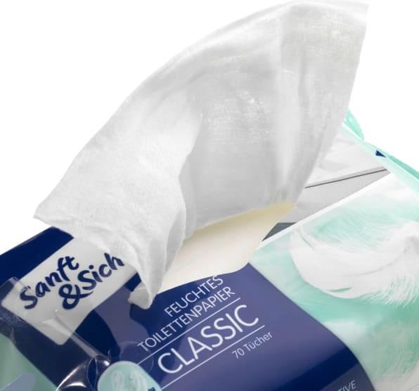 Immagine prodotto dm Sanft&Sicher Carta igienica umida Classic Sensitive (1 x)