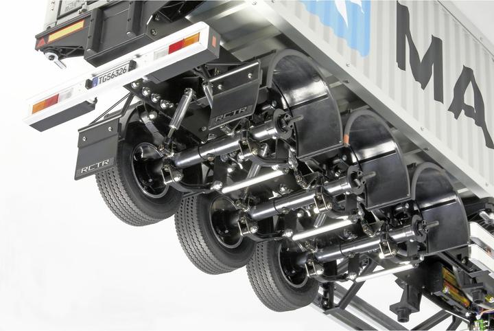 Actual product image Tamiya 56326 Maersk 1:14 Container-Au