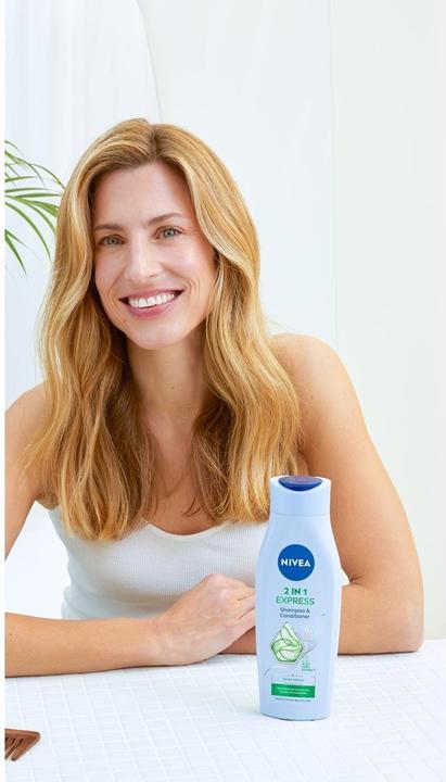 Immagine prodotto NIVEA 2in1 Express pH-Balance (250 ml, Shampoo liquido)