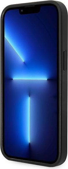 Immagine prodotto Karl Lagerfeld KLHCP14SG2ELS Custodia rigida per iPhone 14 6,1" srebrny/argento Glitter Plaque Logo (Apple iPhone 15, Apple iPhone 14, Apple iPhone 13)