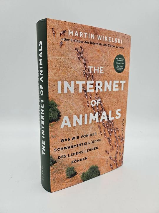 Actual product image The Internet of Animals: Was wir von der Schwarmintelligenz des Lebens lernen können (German, Sven Dörper, Thomas Wollermann, Martin Wikelski, 2024)