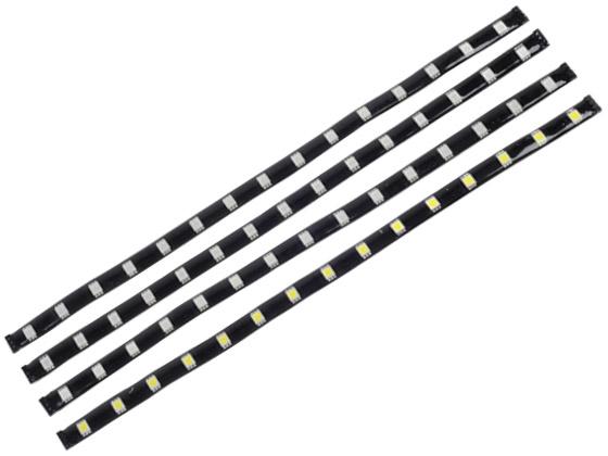 Actual product image Silverstone SST-LS01R - LED strip light for modding PC cases, red, 30cm, 15LEDs (Red)