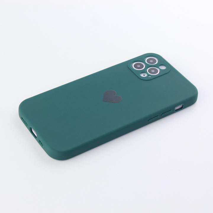 Produktbild PhoneLook Hülle Silikon Mat Herz (Apple iPhone 11 Pro)