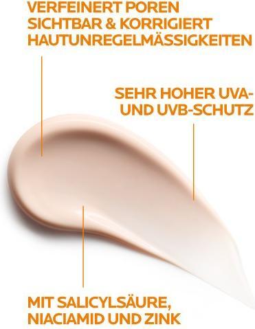 Produktbild La Roche Posay Anthelios Oil Correct Gel-Creme 50+ (Sonnencreme Gesicht, SPF 50+, 50 ml, 94 g)