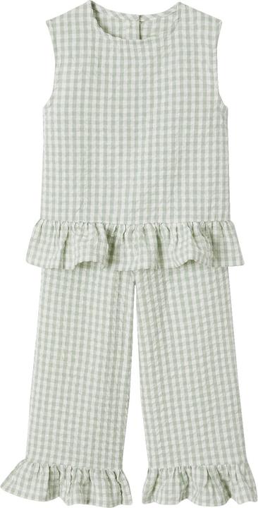 Produktbild Vertbaudet Mädchen-Set: Bluse & 7/8-Hose (140)