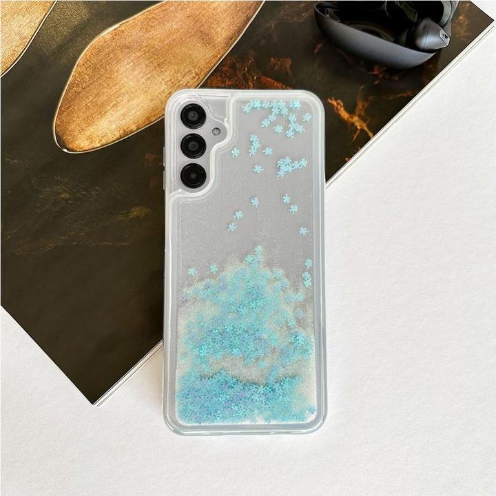 Produktbild iLike Galaxy A14 5G Silicone Case Water Glitter (Samsung Galaxy A14 5G)