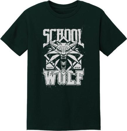 Actual product image Dpi Merchandising The Witcher T-Shirt ""School of the Wolf"" Black (L)