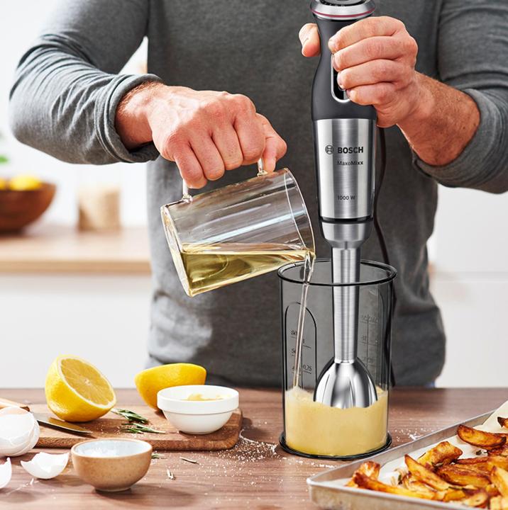 Actual product image Bosch Hausgeräte Hand blender, MaxoMixx, 1000 W, stainless steel MS8CM61V1
