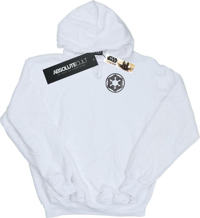 Produktbild Star Wars The Mandalorian Galactic Empire Insignia Breast Print Kapuzenpullover (XXL)