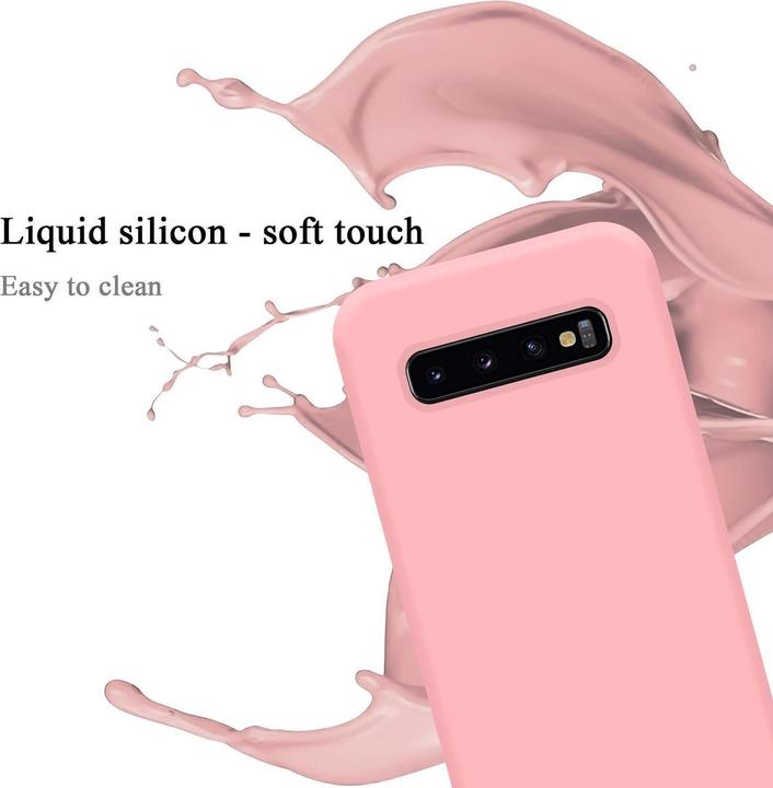 Actual product image Cadorabo TPU Liquid Silicone Case Cover (Samsung Galaxy S10 5G)