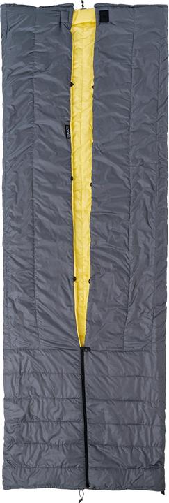 Actual product image Cocoon Hammock Top Quilt shale / yellow sheen