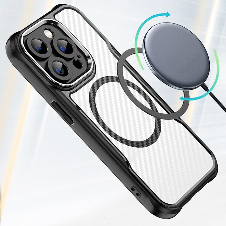 Immagine prodotto OEM Defender Carbon Mag case for iPhone 16 Pro 6,3" black (Apple iPhone 16 Pro)