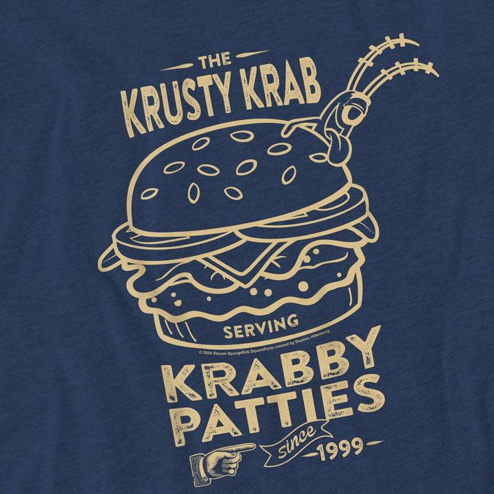 Produktbild Spongebob Squarepants The Krusty Krab Shock Mono TShirt (L)