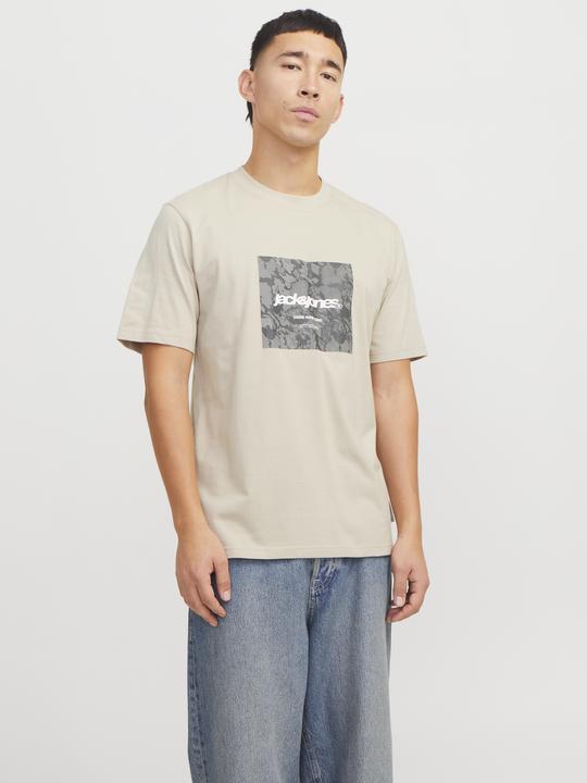 Image du produit Jack & Jones Gedruckt Rundhalsausschnitt T-shirt T-shirt (XS)