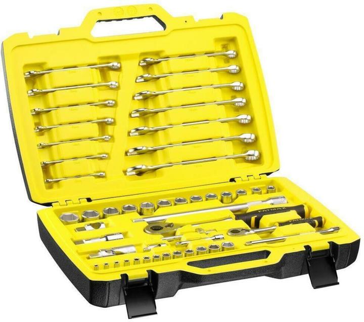 Produktbild Stanley WerkzeugSet 1/2 + 1/4, 49teilig (49 Teile)