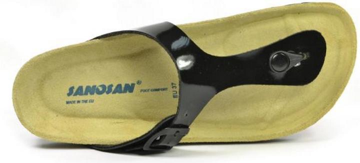 Actual product image Sanosan Sandals Geneve Lacquered Leather (37)