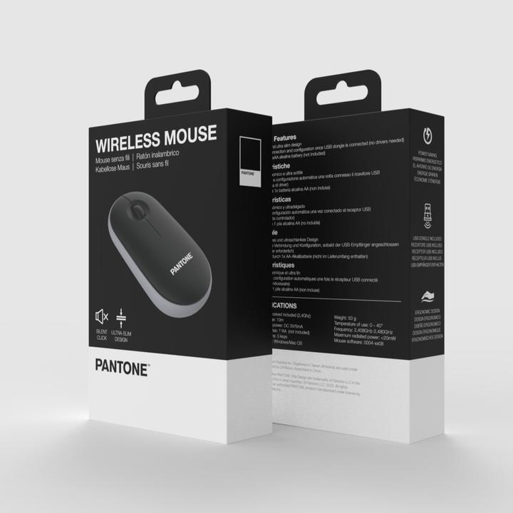 Produktbild Pantone Maus mit Dongle (Kabellos)